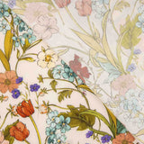 Retalho de viscose estampado com delicadas flores botânicas - Várias medidas x largura de 140 cm - Ribes y Casals