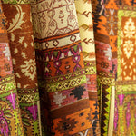 Viscose estampada étnica patchwork nómada - Ribes y Casals