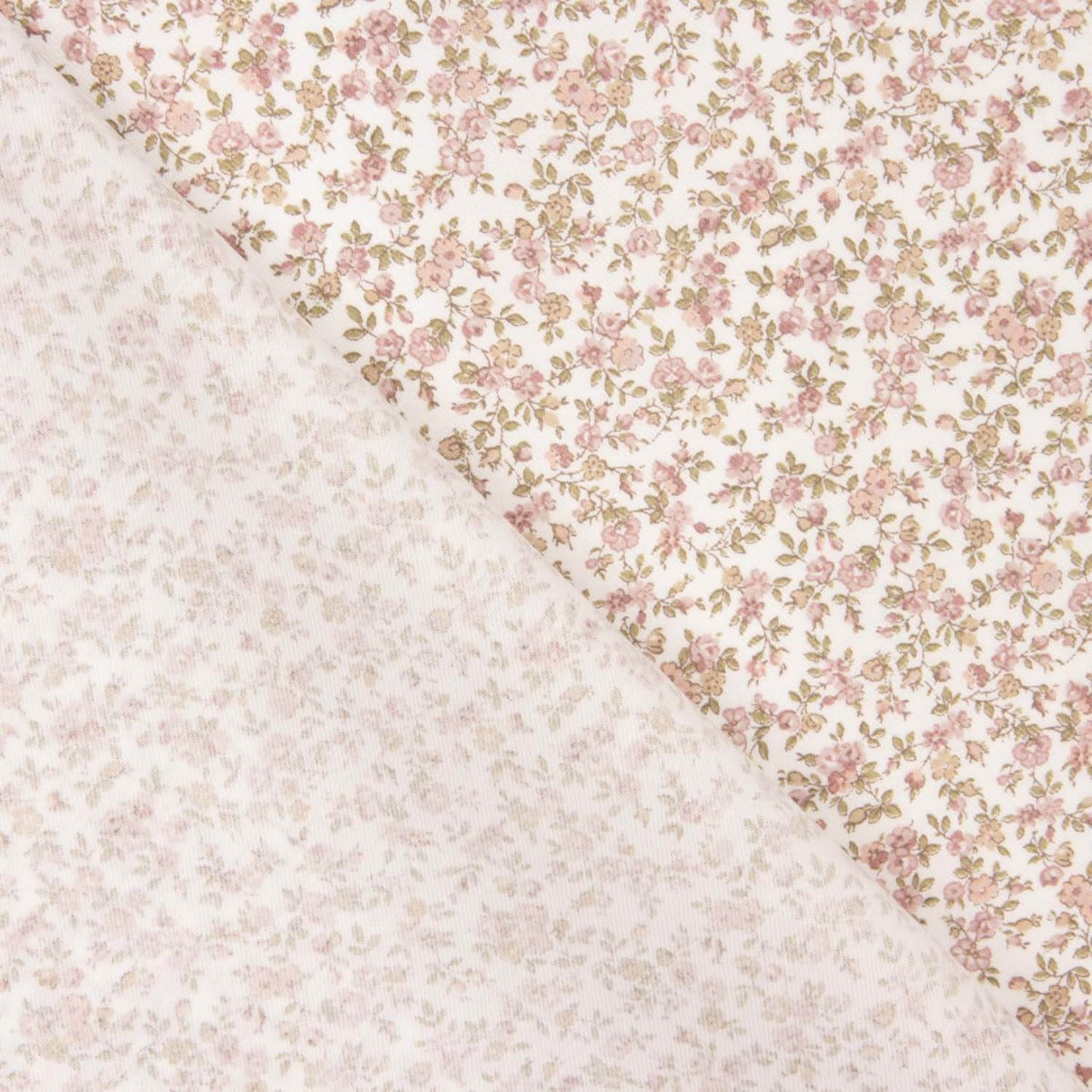 Viyela Algodão Rosa Empoeirada - Ribes y Casals