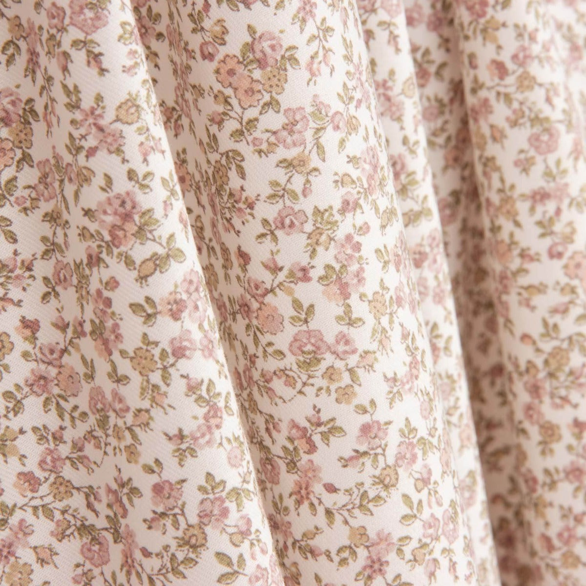 Viyela Algodão Rosa Empoeirada - Ribes y Casals