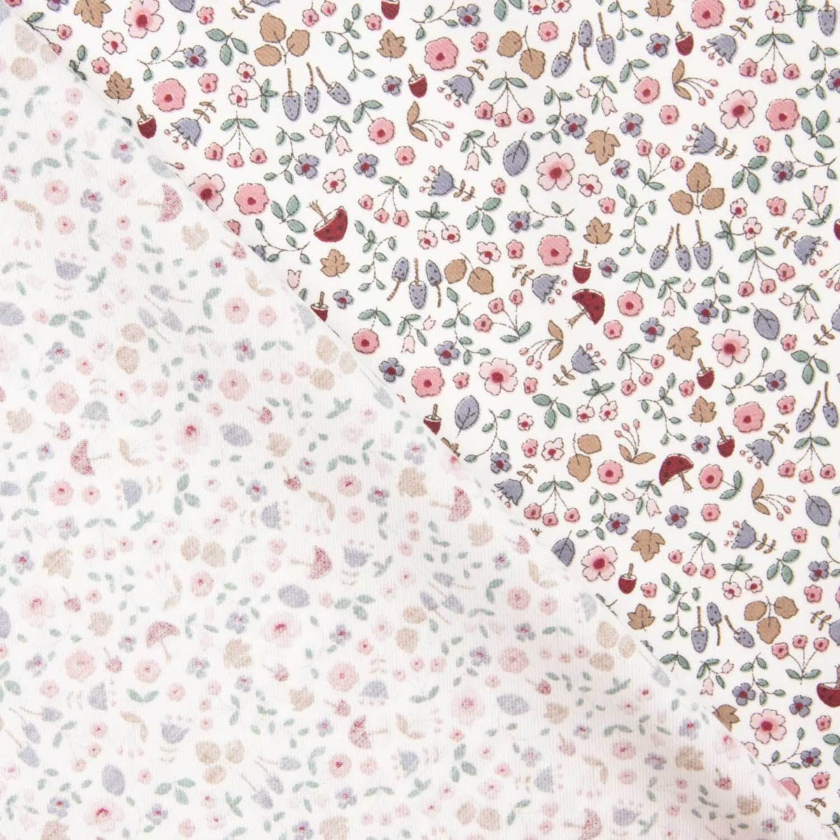 Viyela Algodão Jardim Orgânico - Ribes y Casals