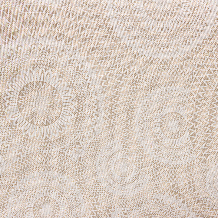 Toalha de Mesa Resinada Mandalas Bege - Ribes y Casals