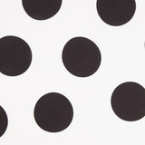 Cetim Spandex Bolinhas Maxi Preto - Ribes y Casals