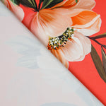 Fama Stretch Flores Coral - Ribes y Casals