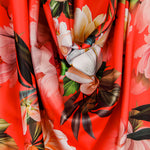 Fama Stretch Flores Coral - Ribes y Casals