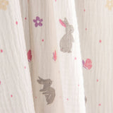 Muselina Algodão Coelhinhos Primavera - Ribes y Casals