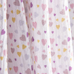 Muselina Algodão Corações Pastel - Ribes y Casals