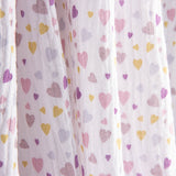 Muselina Algodão Corações Pastel - Ribes y Casals