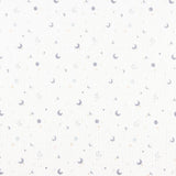 Muselina Algodão Luas e Estrelas Azul - Ribes y Casals