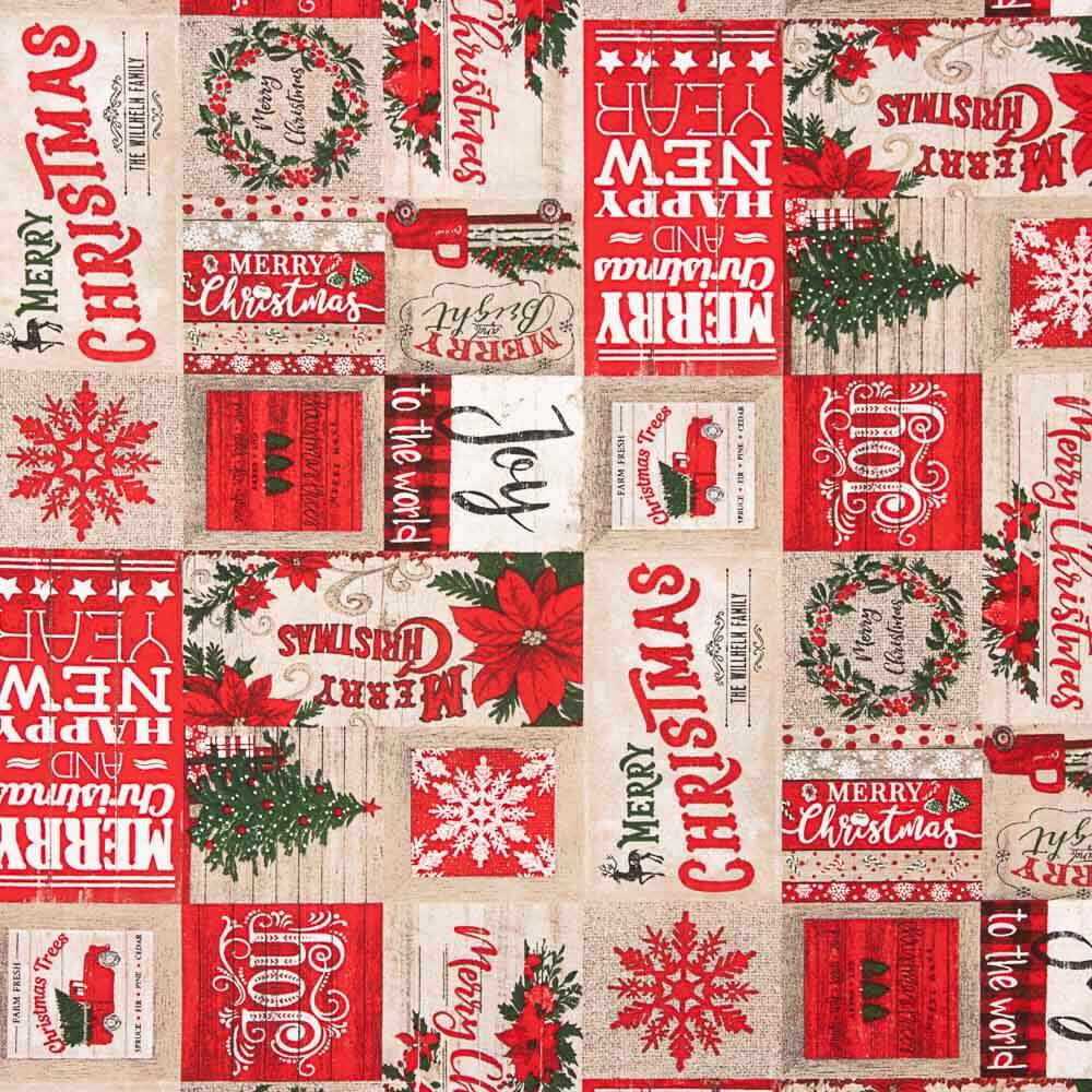 Loneta de Natal Christmas - Ribes y Casals