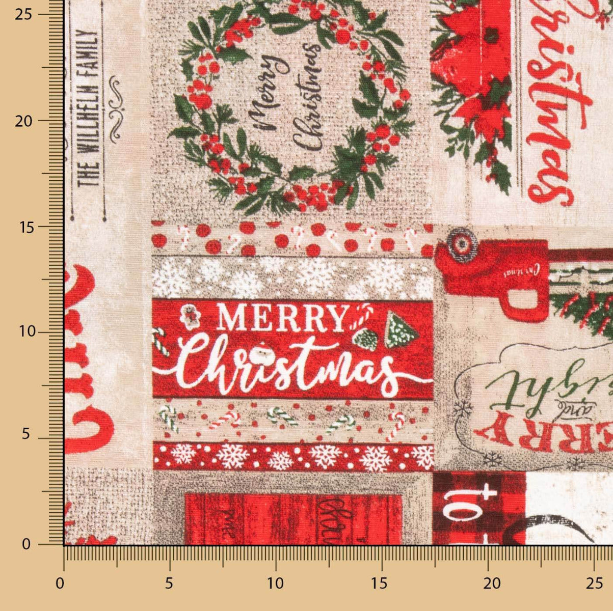 Loneta de Natal Christmas - Ribes y Casals