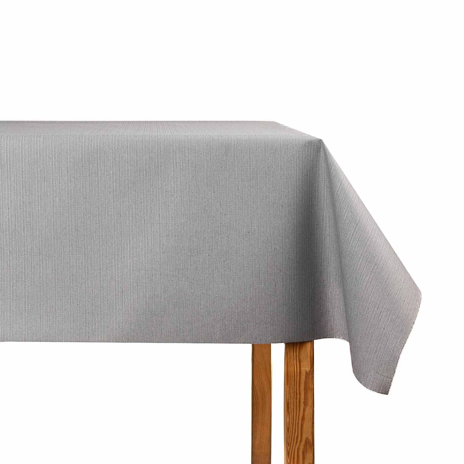 Toalhas de mesa antimanchas cinza Jaipur - Ribes y Casals