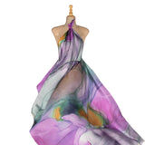 Saten estampado «Aguas» - Ribes y Casals