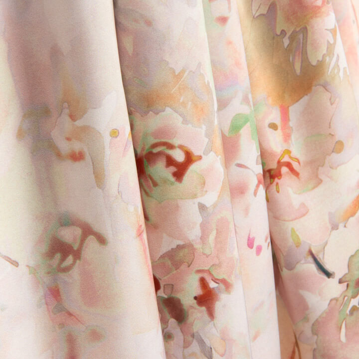 Saten estampado Lily - Ribes y Casals