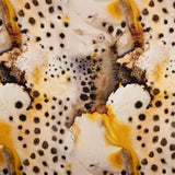 Saten estampado com ostras - Ribes y Casals