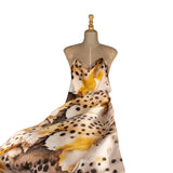 Saten estampado com ostras - Ribes y Casals