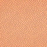 Crepe Bolas Preto 7mm Tangerina - Ribes y Casals