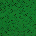 Crepe Bolinhas Pretas 7mm Verde Andaluzia - Ribes y Casals