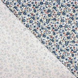 Viyela Algodão Florcinhas Denia Azuis - Ribes y Casals