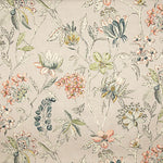 Loneta Half Tecido Panamá Estampado Jardim Botânico Aguarela - Ribes y Casals