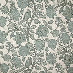 Loneta Half tecido Panamá estampado Jardim Oriental Verde Salvia - Ribes y Casals