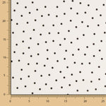 Casaco Elástico 0,5cm Bolinhas Branco - Ribes y Casals