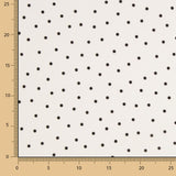 Casaco Elástico 0,5cm Bolinhas Branco - Ribes y Casals