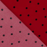 Casaco Elástico 0,5 cm Bolinhas Vermelho - Ribes y Casals