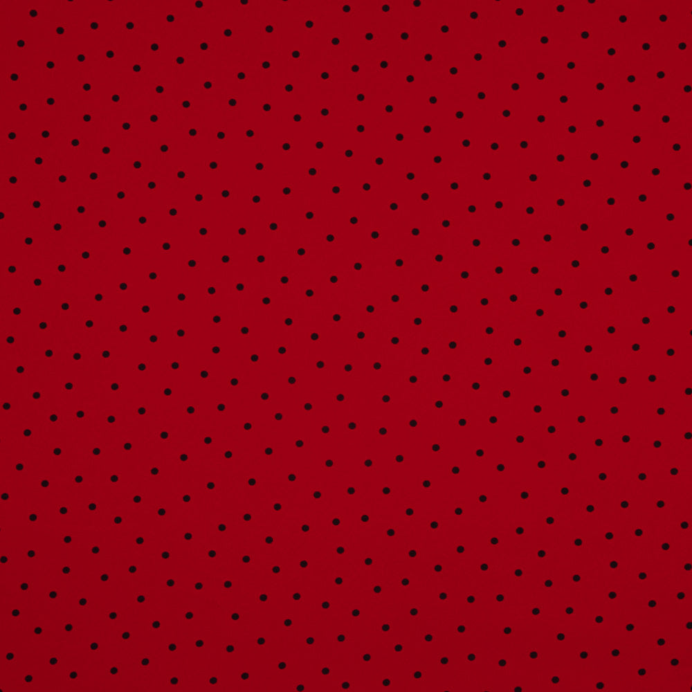 Casaco Elástico 0,5 cm Bolinhas Vermelho - Ribes y Casals