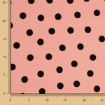 Casaco Elástico 2cm Bolinhas Rosa - Ribes y Casals