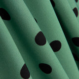 Casaco Elástico 2cm Bolinhas Verde Sálvia - Ribes y Casals