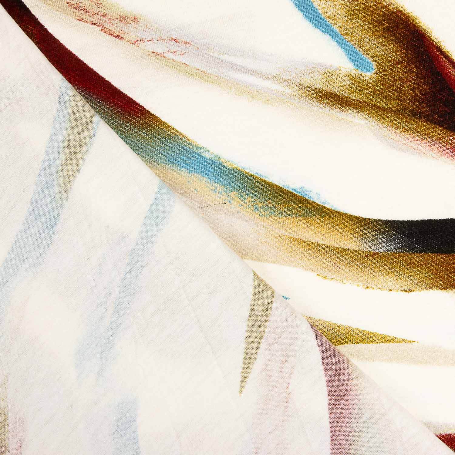 Malha viscosa elastano estampada zebra artística - Ribes y Casals