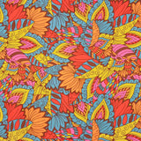Viscose estampada étnica multicolorida - Ribes y Casals