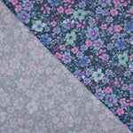 Popelina de Tecido de Algodão Jardim Selvagem Azul - Ribes y Casals