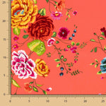 Xale Crepe Manila Coral - Ribes y Casals