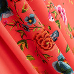 Xale Crepe Manila Coral - Ribes y Casals