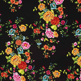 Xale Crepe Manila Preto - Ribes y Casals