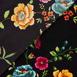 Xale Crepe Manila Preto - Ribes y Casals