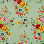 Xale Crepe Manila Verde Sálvia - Ribes y Casals