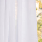 Visillo Etamin Liso Blanco Ignífugo - Ribes y Casals