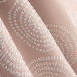 Retal Tapicería Jacquard Círculos Rosa 130x280 cm - Ribes y Casals