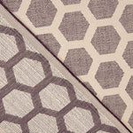 Tapeçaria Jacquard Hexa Bordô - Ribes y Casals