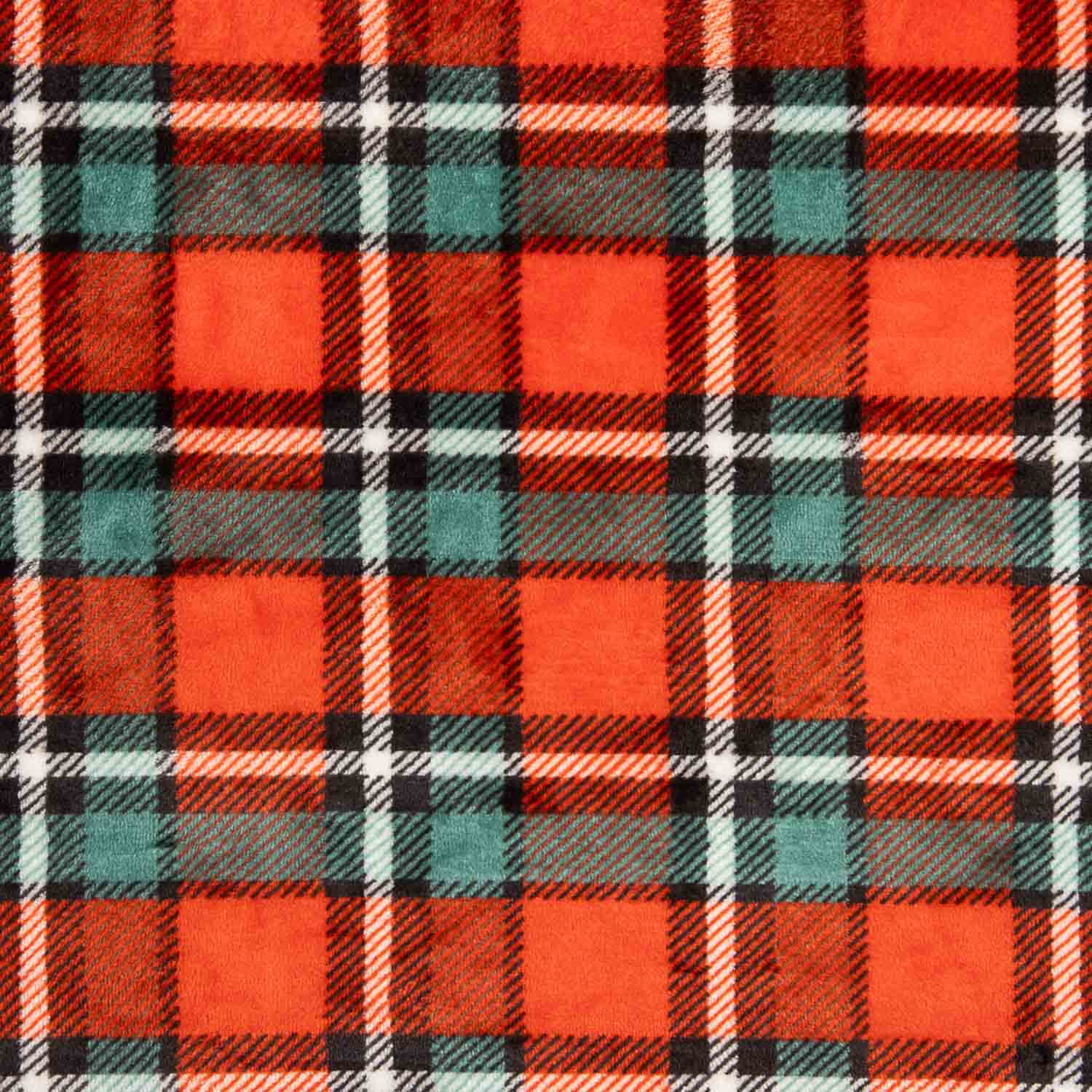 Minky Suave Quadrados Natal - Ribes y Casals