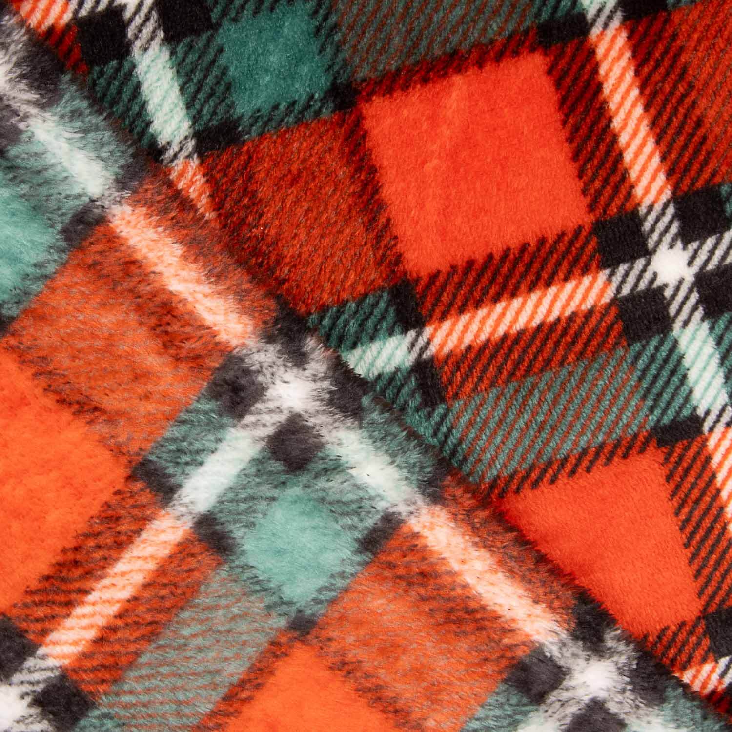 Minky Suave Quadrados Natal - Ribes y Casals