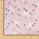 Coralina Estampada de Unicórnios Rosa - Ribes y Casals