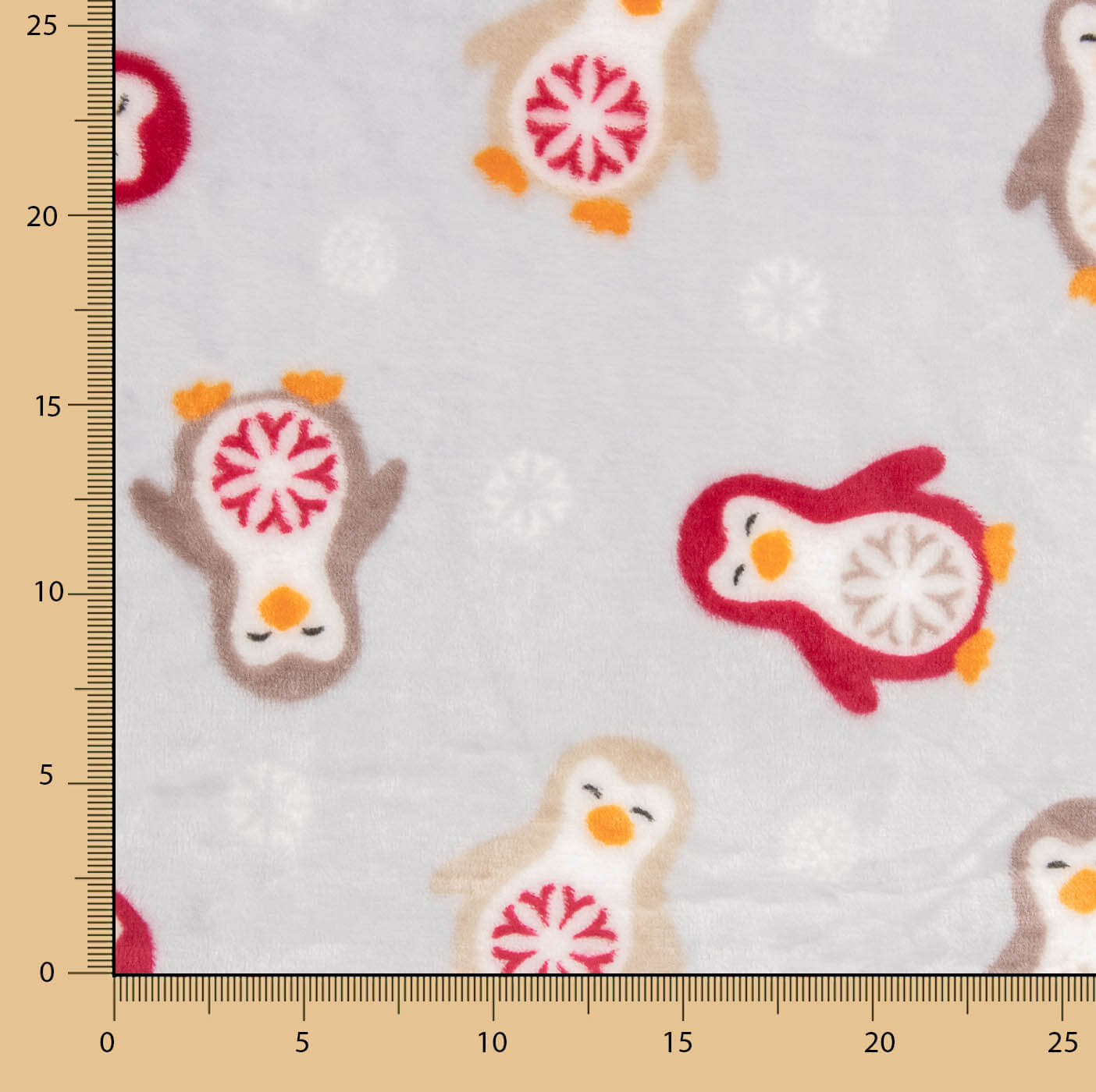 Minky Suave Pinguins OEKO-TEX - Ribes y Casals