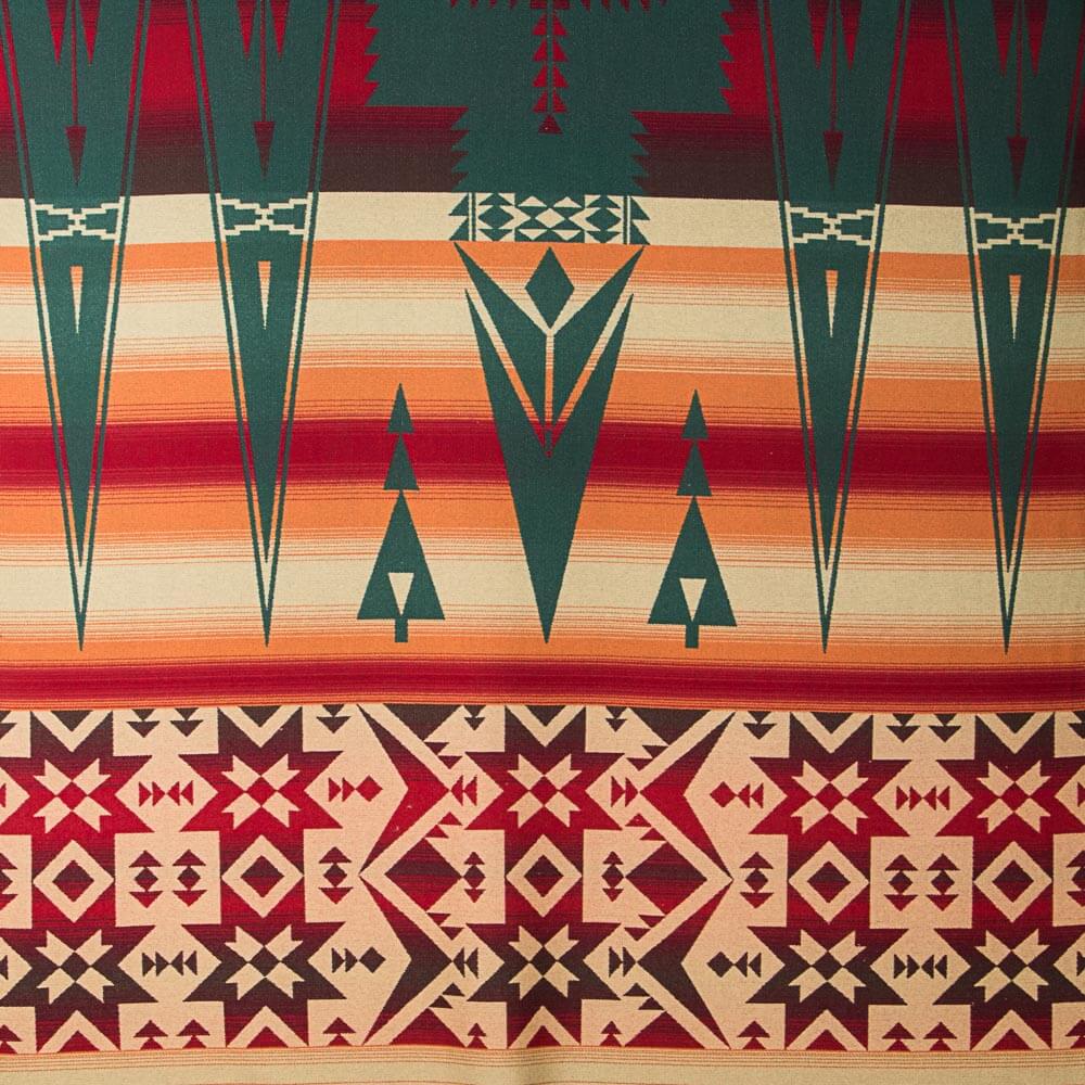 Poncho de Lã Estampada - Ribes y Casals