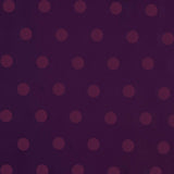 Fama Buganvília Bolinhas Flocked Malva 30mm - Ribes y Casals