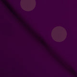 Fama Buganvília Bolinhas Flocked Malva 30mm - Ribes y Casals