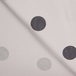 Fama Cinza Bolinhas Flocked Cinza 30mm - Ribes y Casals